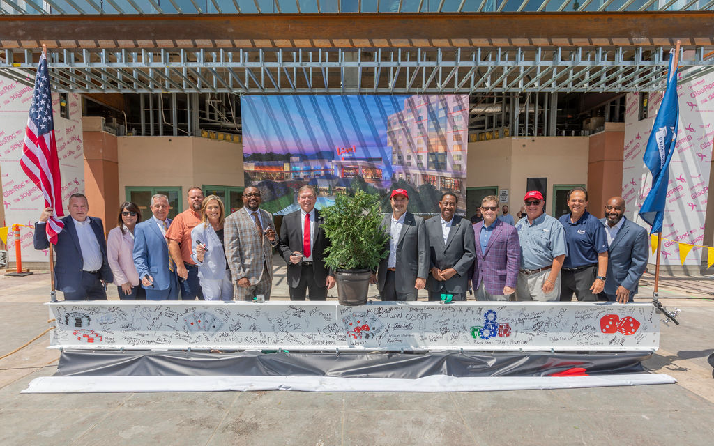 LCH Louisiana topping off ceremony